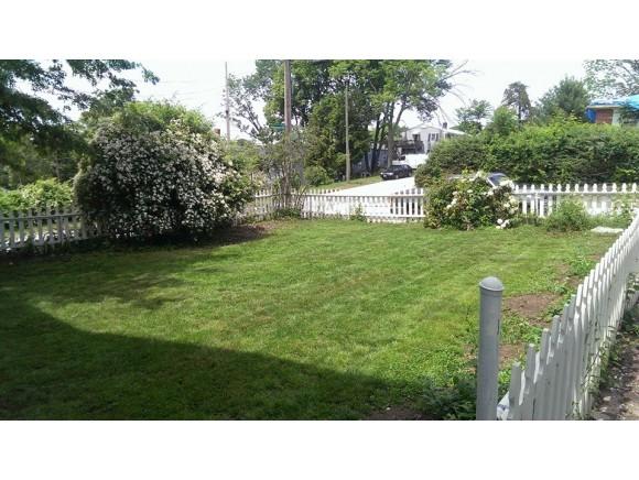 Side yard - 479 Belmont St