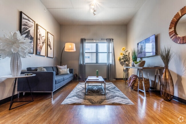 Living Room - The Rise at Northgate Apartments