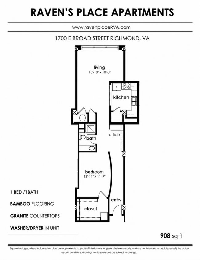 Interior Photo - Raven Place