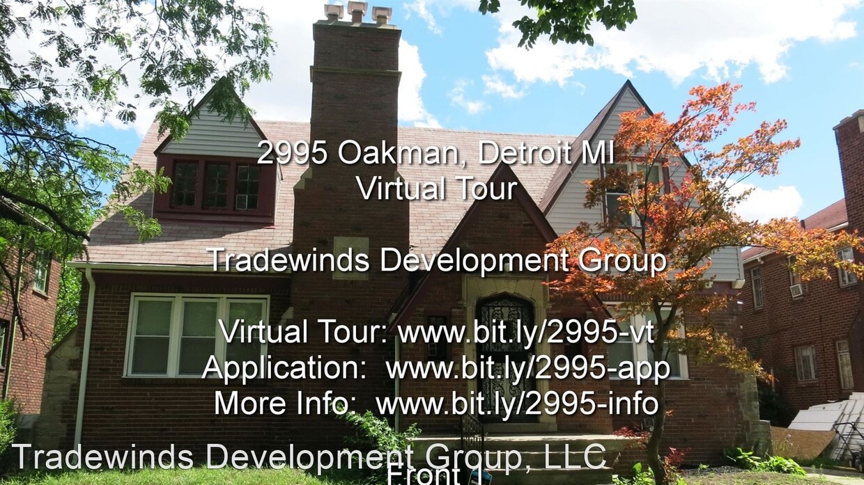 4 br, 2 bath House 2995 Oakman Ct House Rental in Detroit, MI