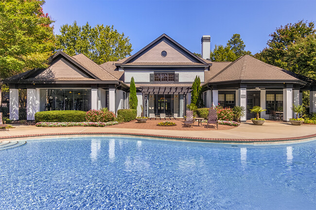 Saltwater swimming pool with cabana and grillsalong with plenty of lounging space - Promenade Park