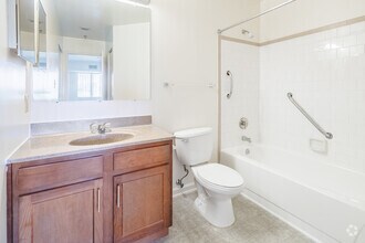 2 BR, 2 BA - With Balcony - 1,000 SF - Bathroom - Merion