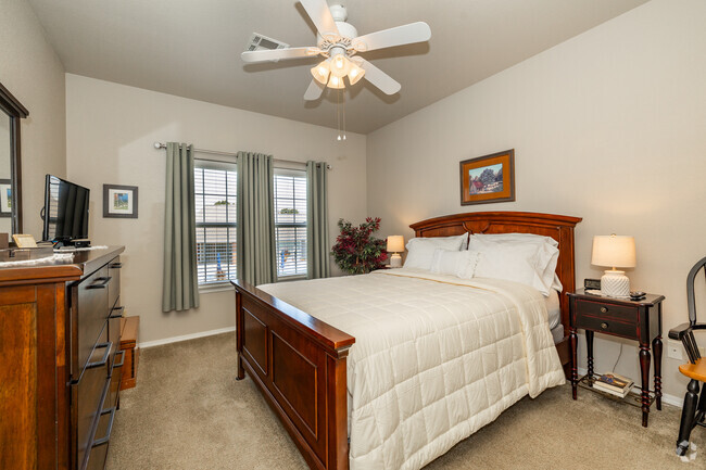 2BR, 2BA - 1182SF - Bedroom 2 - Quarters at Cambridge Apartments & Townhomes