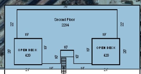 Floor Plan 2ND FLOOR - 620 W Evans Ridge Cir