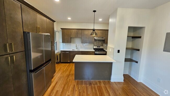 Apt 3 Kitchen - Park and Beverly Apartments