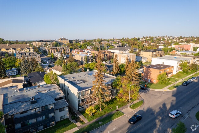 Aerial Photo - Grapes Manor Apartments