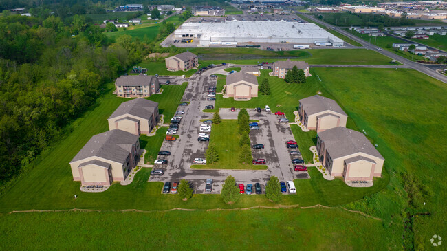 Aerial Photo - Brookstone Apartments