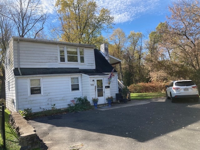 front of duplex - 1200 Gravel Pike