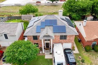 Solar that cover most of your electricity bills paid for by owner - 7721 Misty Ridge Dr N
