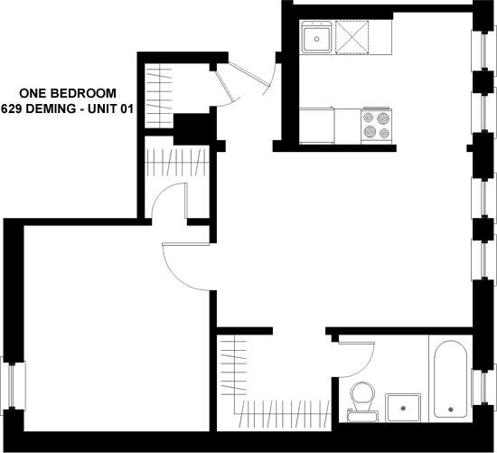 629 W. Deming Rentals Chicago, IL