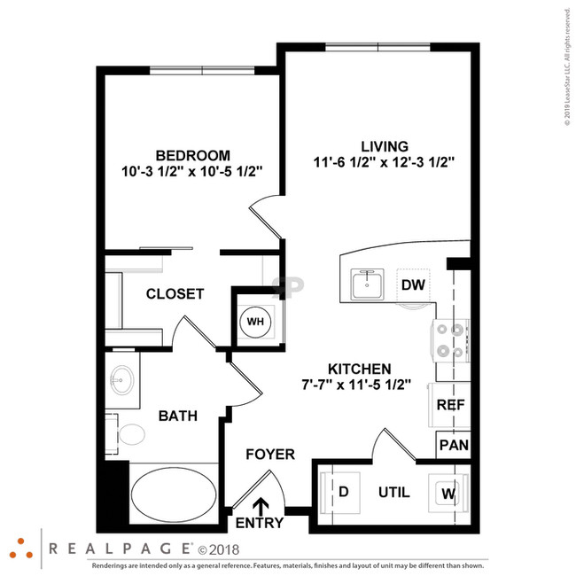 A1 Dimensions - The District at Windy Hill