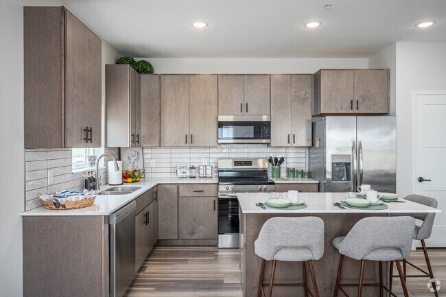 Cocina - Gateway Court Townhomes