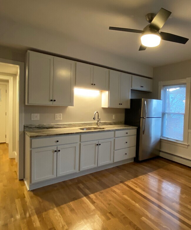 Kitchen / new cabinets/ hardwood flrs - 70 Seymour St