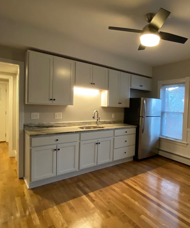 Kitchen / new cabinets/ hardwood flrs - 70 Seymour St