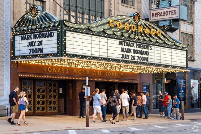 The Coronado Performing Arts Center is the place to go for live performances, comedy shows, and more.