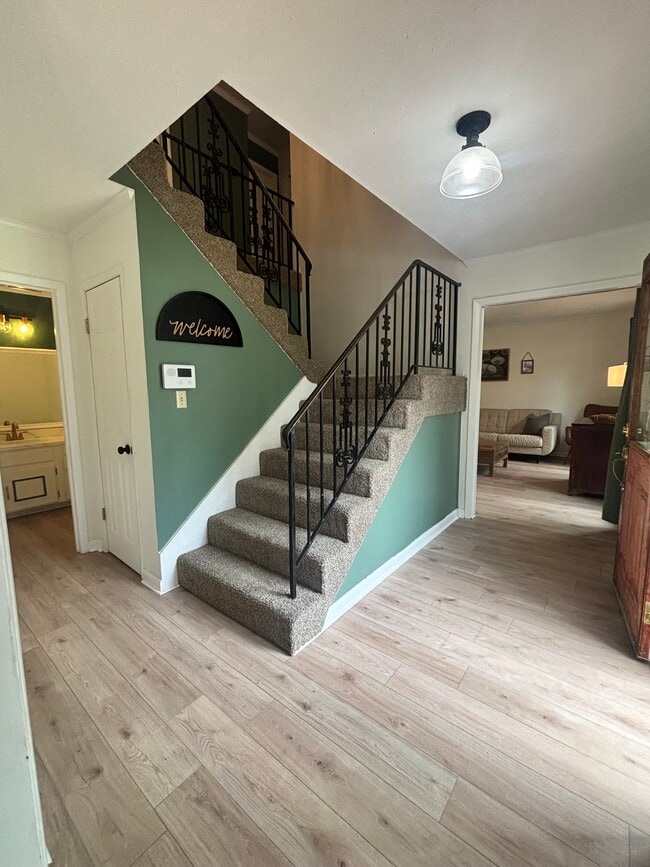 Entry Way and stairs - 400 Colonial Dr