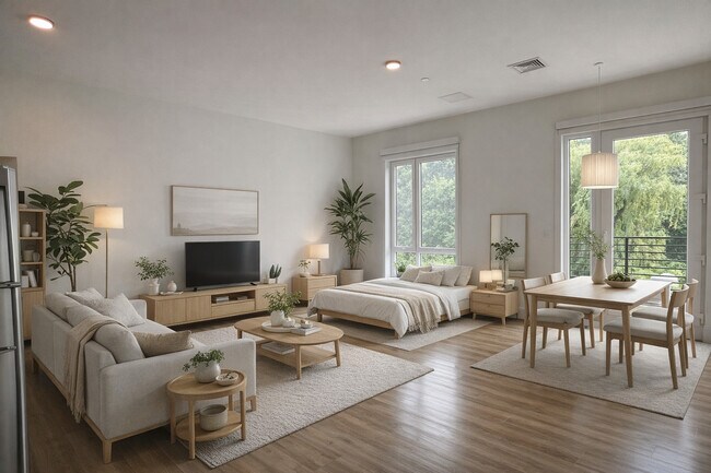 Apartamento tipo estudio amueblado - One Park