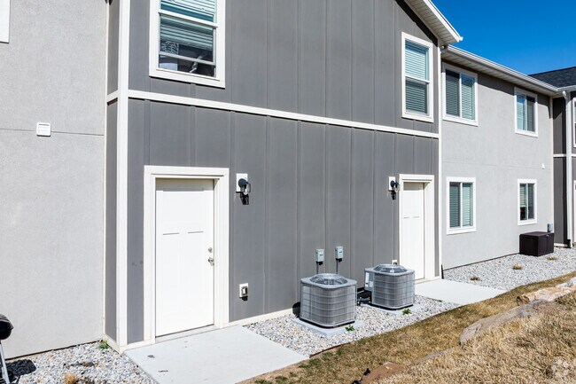 Building Entrance - Abington Heights Townhomes  