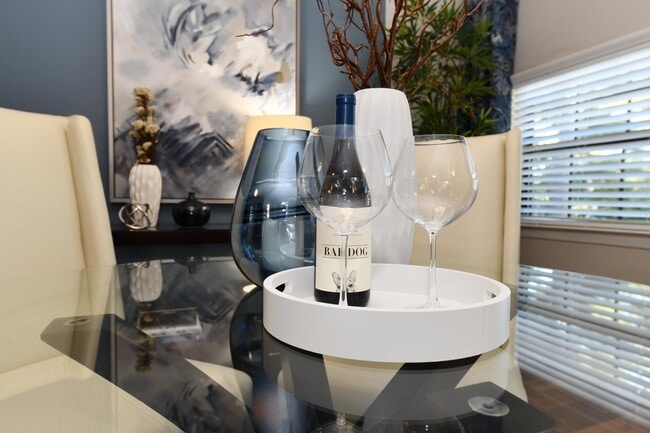 Dining area decor - Branchwater