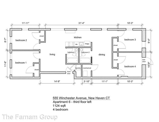 Building Photo - 4 br, 2 bath Apartment - 555 Winchester Ave