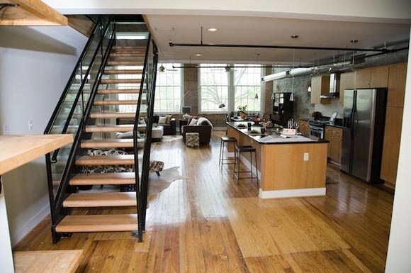 Área de estar - Montgomery Square Apartments