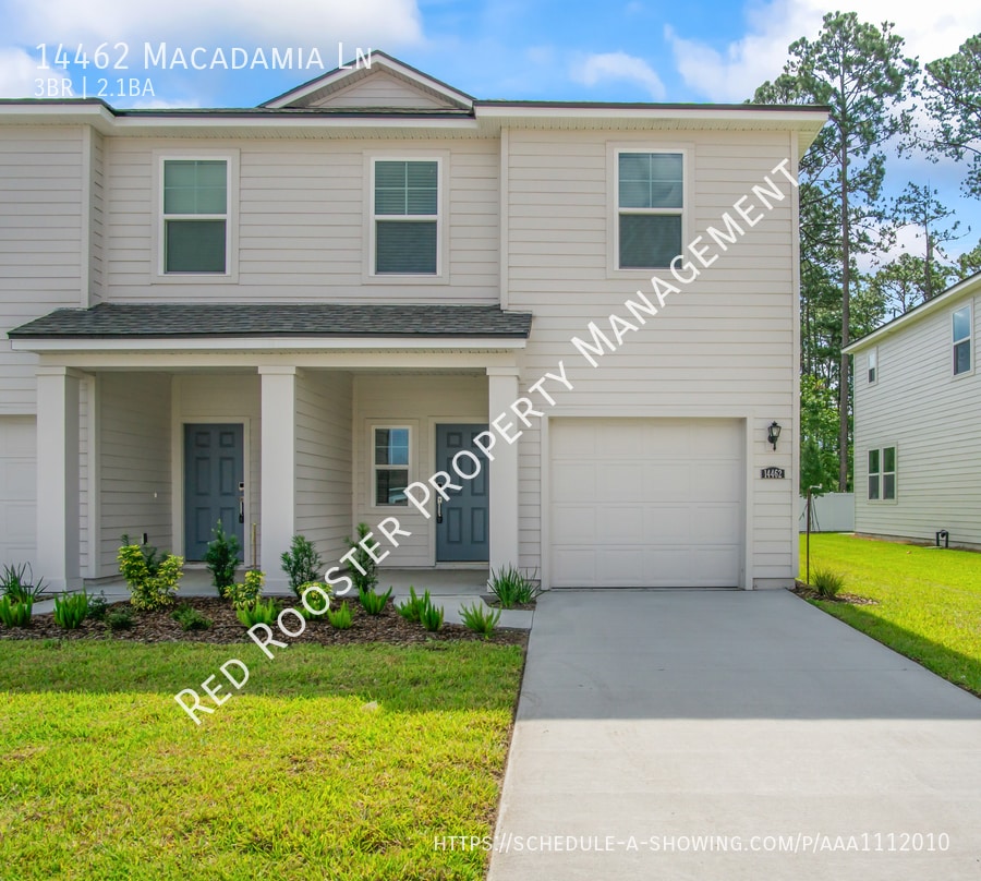 14462 Macadamia Ln, Jacksonville, FL 32218 Townhome Rentals in