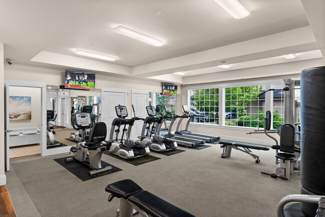Community Fitness Center - Tudor Village at the Mall Apartments