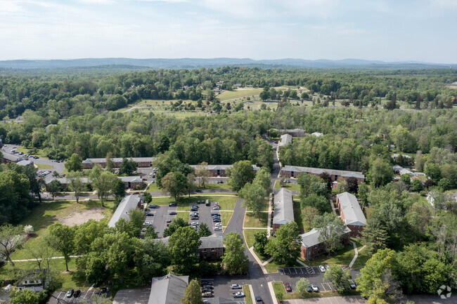 Aerial Photo - Olde Post Mall Apartments