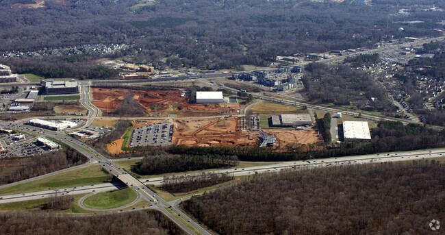 Aerial Photo - University City Blvd Station