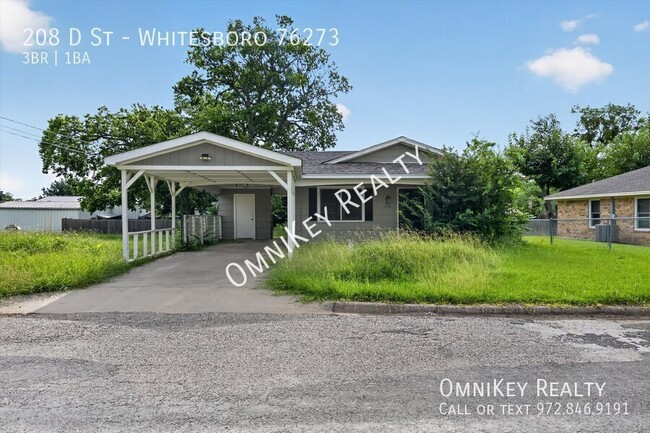Photo - 208 D St-Whitesboro 76273 House