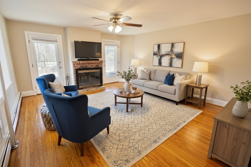 Living Room - 8576 Old Line Rd