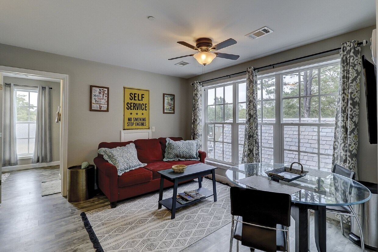 Primary Photo - Modern, Furnished (or unfurnished), One Be...