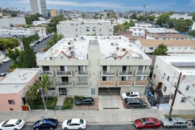 Aerial of building - 2642 W 11th St