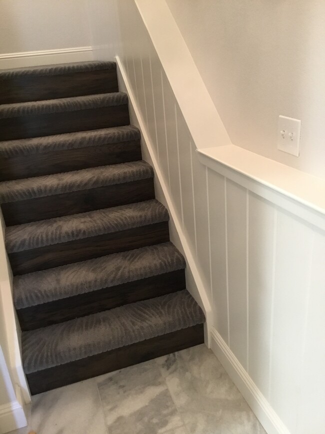 Stairs in Hallway - 133 Spyglass Hill Rd