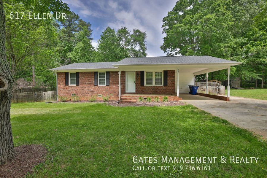 617 Ellen Dr, Gibsonville, NC 27249 House Rental in Gibsonville, NC