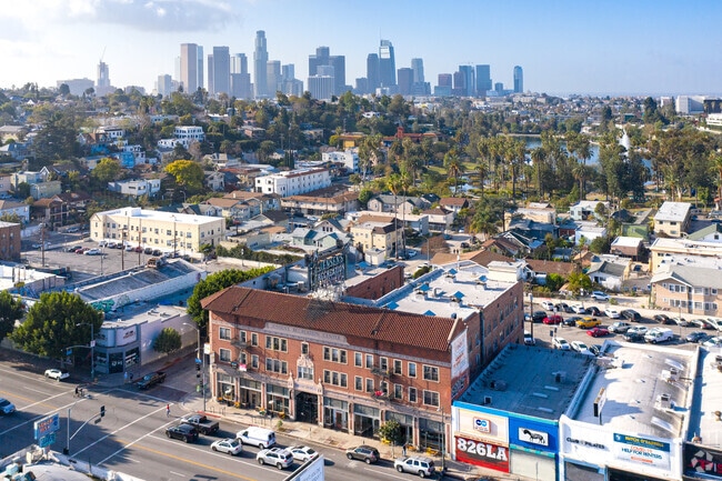 Aerial View - Jensen's Recreation Center Apartments