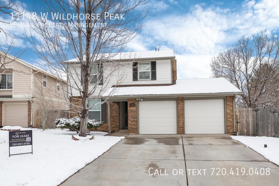 11148 W Wildhorse Peak, Littleton, CO 80127 House Rental in Littleton