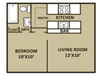 1 Bedroom 1 Bath