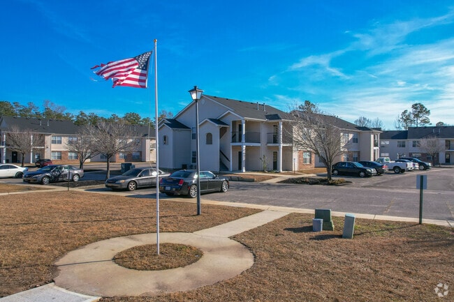 Clubhouse View - Carolina Pines Apartments