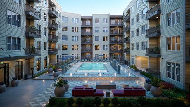 Piscina estilo resort - Levels at LoSo