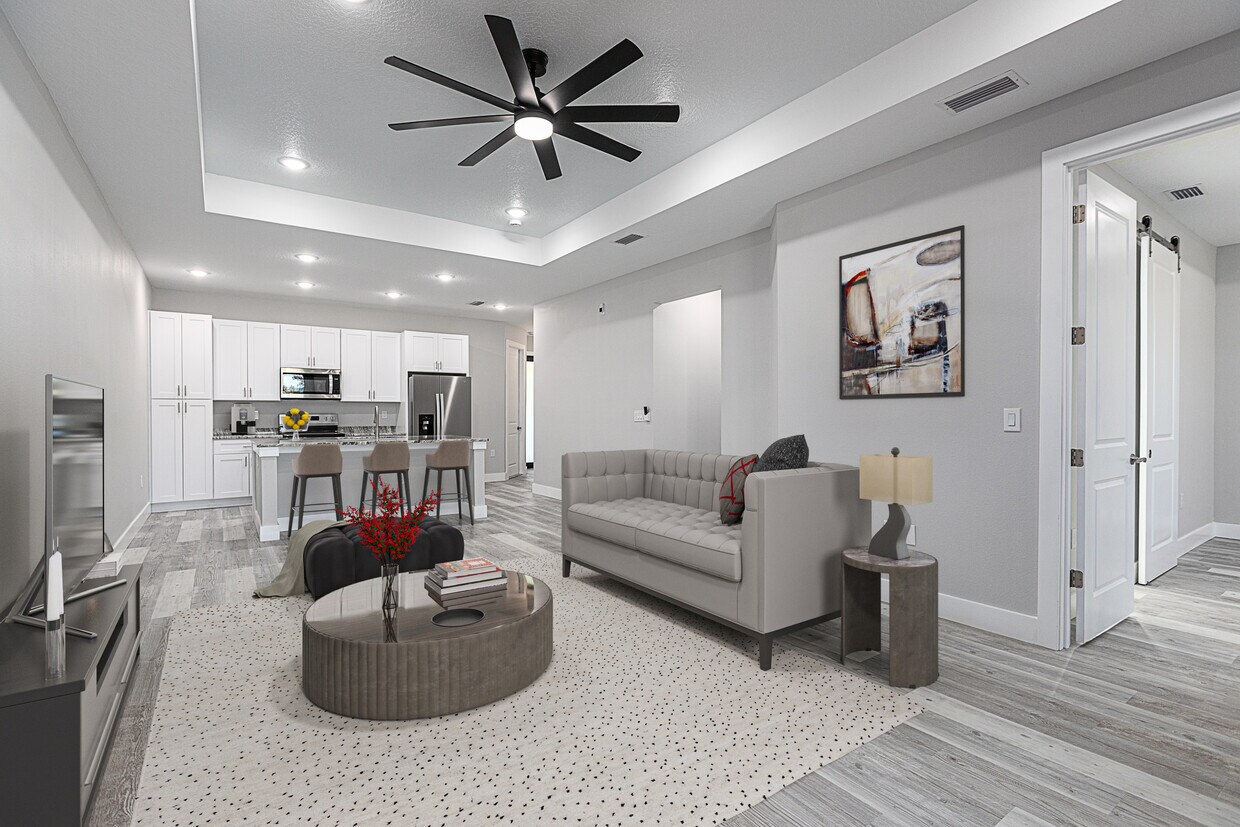 Sala de estar de concepto abierto - 26374 Explorer Rd