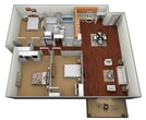 3 Bedroom, 2 Bathroom