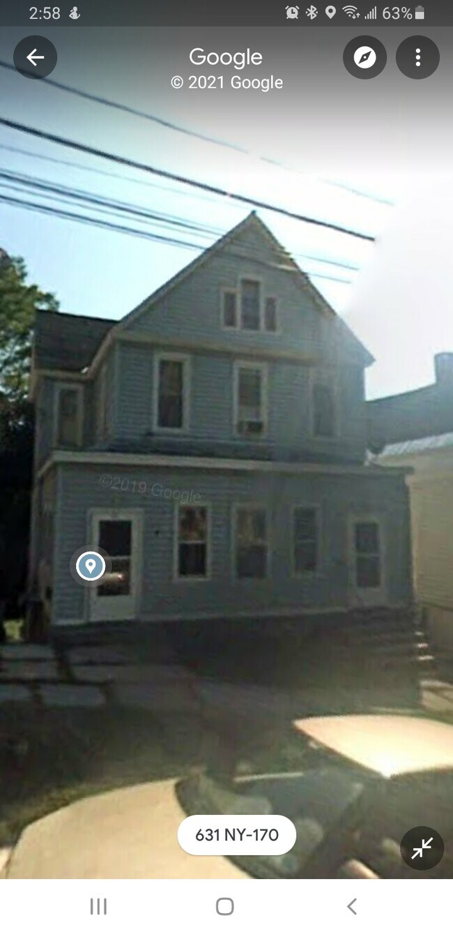 Old photo of out side - 631 E Monroe St