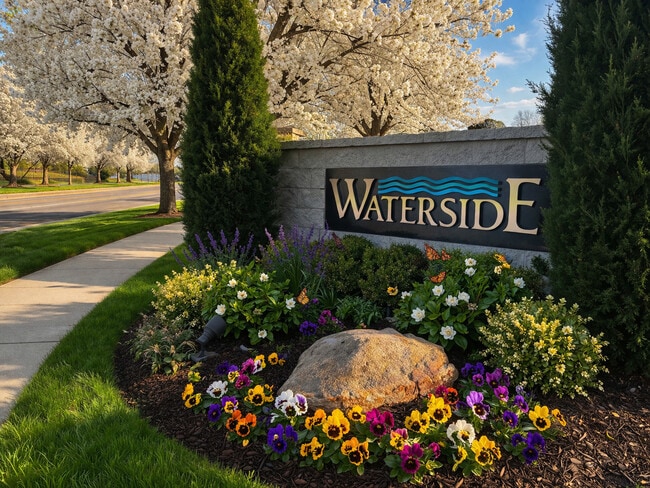 Waterside Community Entrance - Waterside Apartments