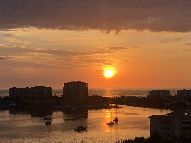 One of many amazing sunset views - 400 Island Way