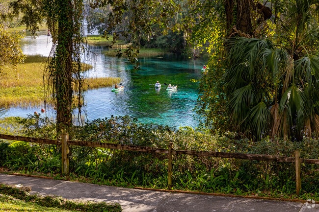Visitors can rent a kayak from Rainbow Springs State Park and enjoy a day out on the water.