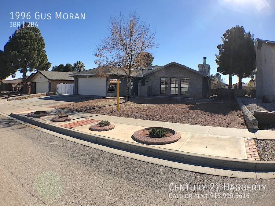 1996 Gus Moran St, El Paso, TX 79936 House for Rent in El Paso, TX