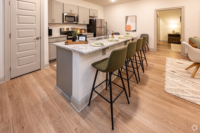 The Cedar: 2BR, 2BA- Kitchen - The Waters at West Village
