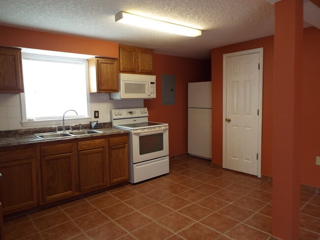 Kitchen areaand door to storage area under stairwell - 49 Tallulah Ave