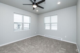 2BR, 2BA - 1,149SF - Primary Bedroom - Live at The Teddy